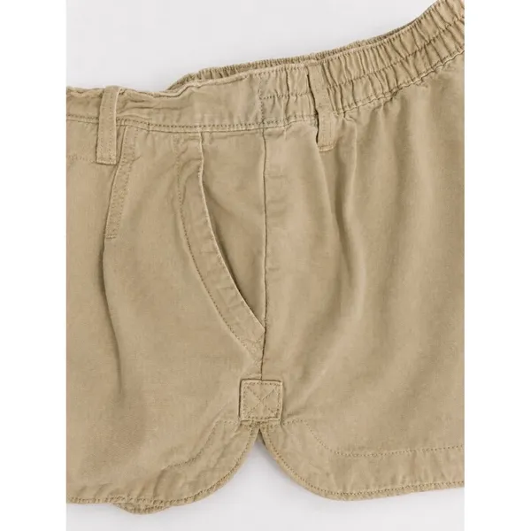 Aerie Light‎ Olive Khaki Shorts Relaxed Fit Casual Beach Summer Medium - Image 3