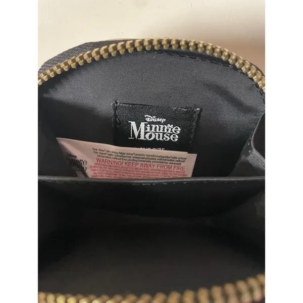 Disney Minnie Mouse M Coin Pouch Wallet NWOT - Image 4