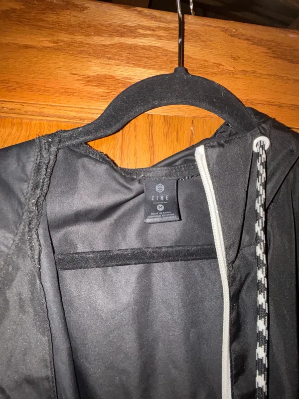 Zine windbreaker jacket Black Size M - Image 3