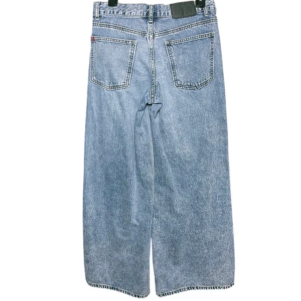 UO BDG Women’s A-Wide Lightwash Wide Leg Denim Jeans - Image 6