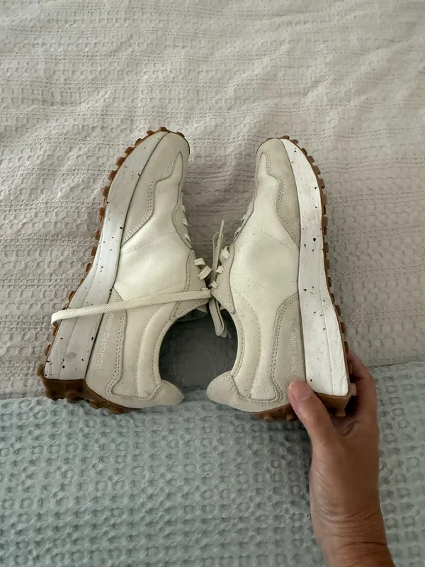 New Balance 327 Turtledove Angora Sneakers - Image 8