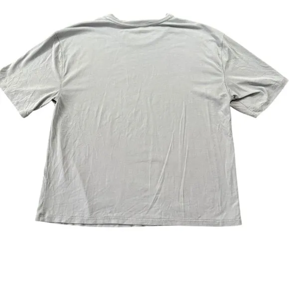 Abercrombie & Fitch AF Modal Blend‎ Collection Grey Short Sleeve Crew Neck Tee - Image 2