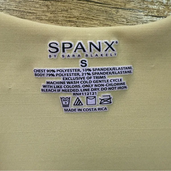 SPANX Hide and Sleek Nude Color Shapewear Tank Top Women’s Size Small Shapewear - Image 5