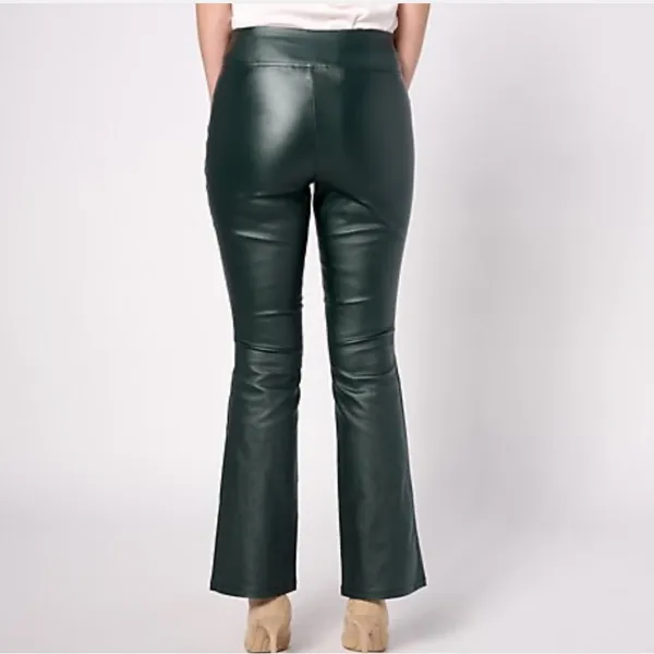 New Jingle Belles by Kim Gravel Rebelleious Coated Twill Flare Pant‎ - Image 4