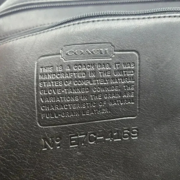 Coach Vintage - Soho‎ Erickson Bucket Bag 4169, Black - United States 1990s - Image 9