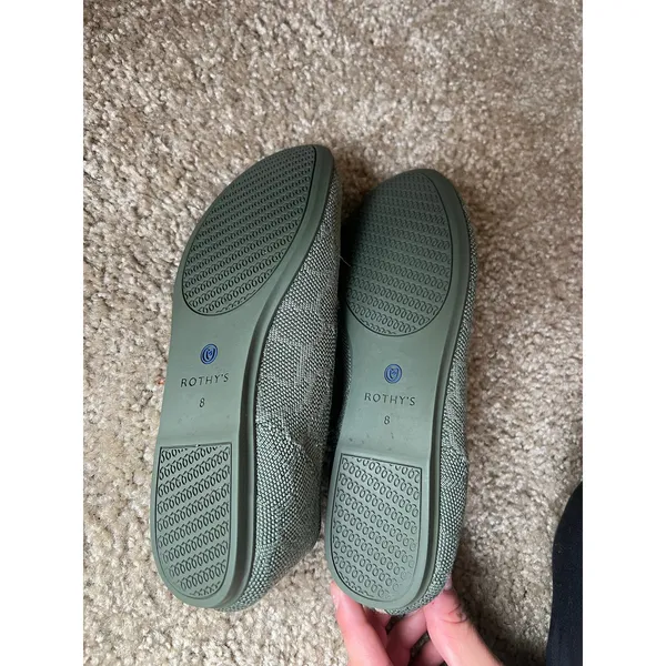 Rothy’s The Loafer Safari Flat Slip On Round Toe Shoe Size 8 Retired - Image 3