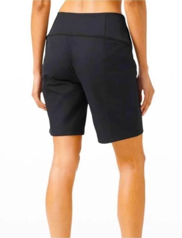 Lululemon In Power Black Shorts Size 2 - Image 2