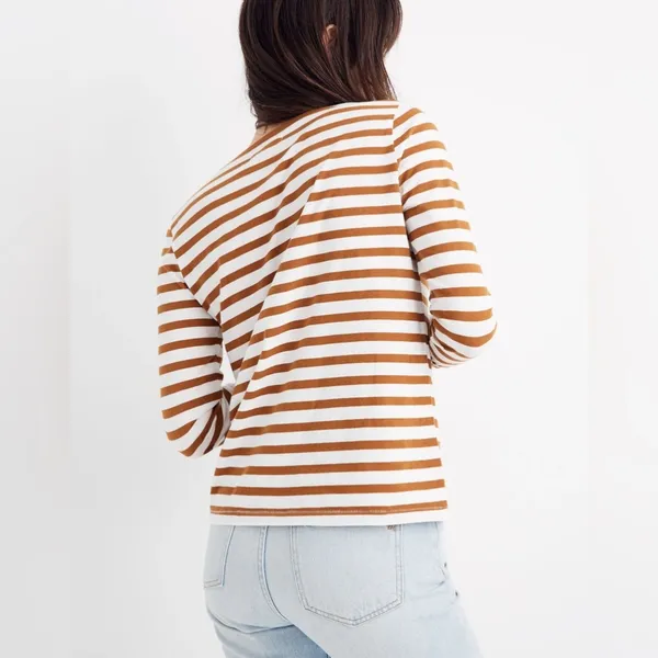 Madewell‎ north side long sleeve vintage tee striped size XS - Image 2