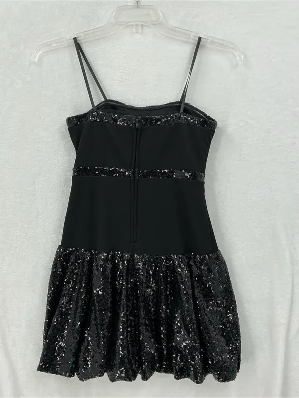 Black Sequin Bow - Image 6