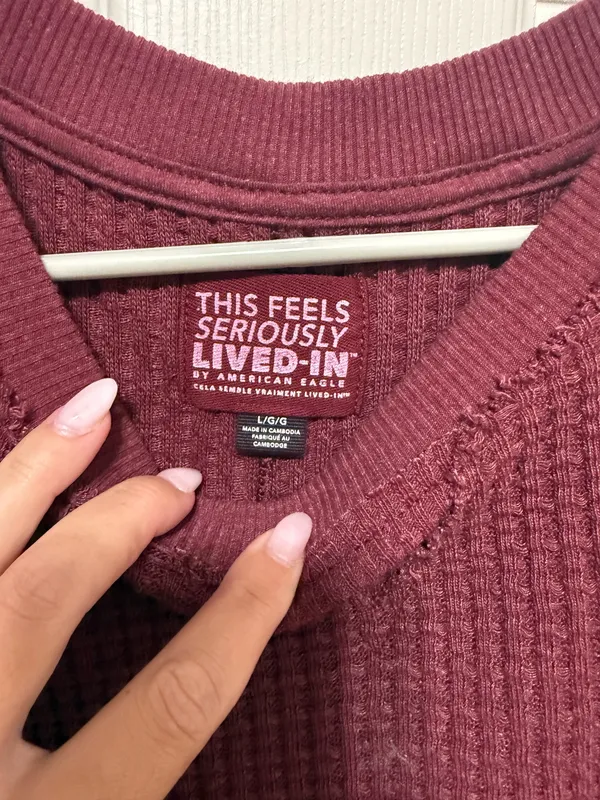 American Eagle Long Sleeve Top Women’s - Image 3