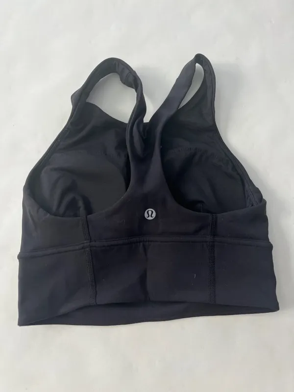 Lululemon Wunder Train Longline SportsBra *Medium Support, C/D Cups Black 4 $68 - Image 6