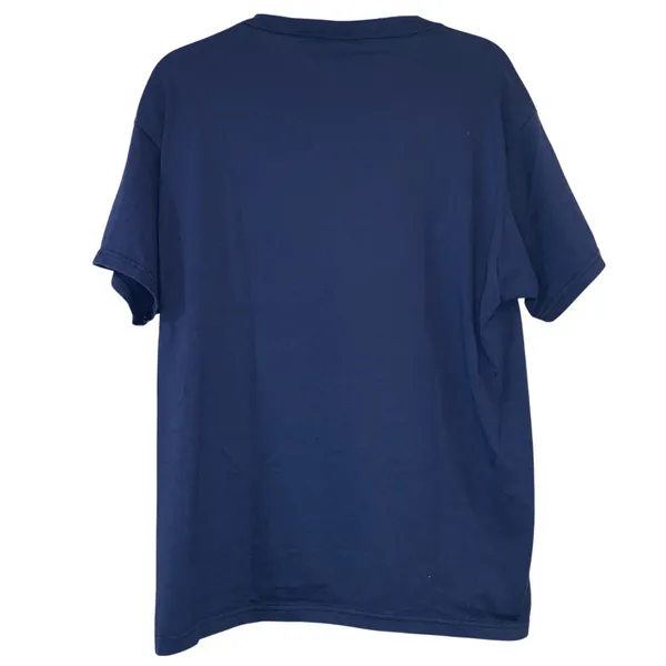 Fruit of the Loom Las Vegas Nevada‎ Graphic T Shirt Large Blue Tourist Souvenir Tee - Image 2