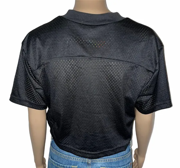 Love Wins Rainbow Pride Mesh Cropped Tee Multiple Size XS - Image 3