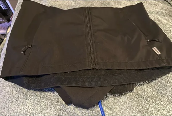 Avalanche Zip-Up Black Jacket - Image 4