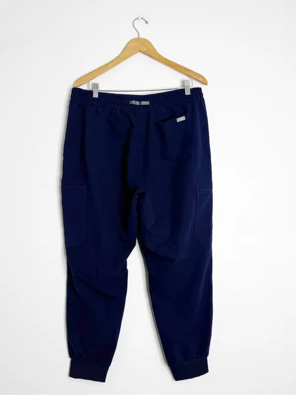 FIGS Uman Jogger Scrub Pants Women’s XL Petite Navy Technical Collection - Image 4
