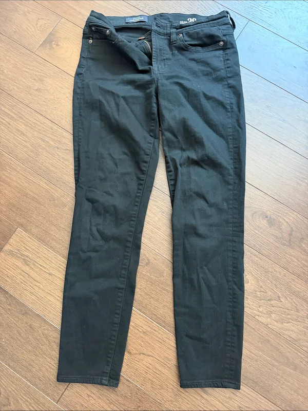 J. Crew Black Toothpick Jeans Size 29 - C1-147 - Image 5