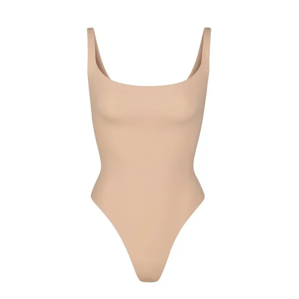 SKIMS Square Neck Bodysuit | Clay NWT size XS‎ - Image 2