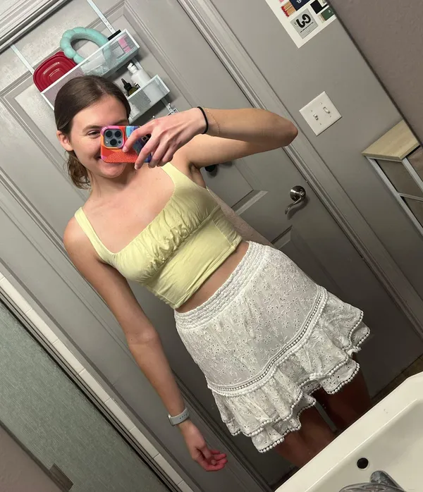 Lulus Lace Skirt - Image 4