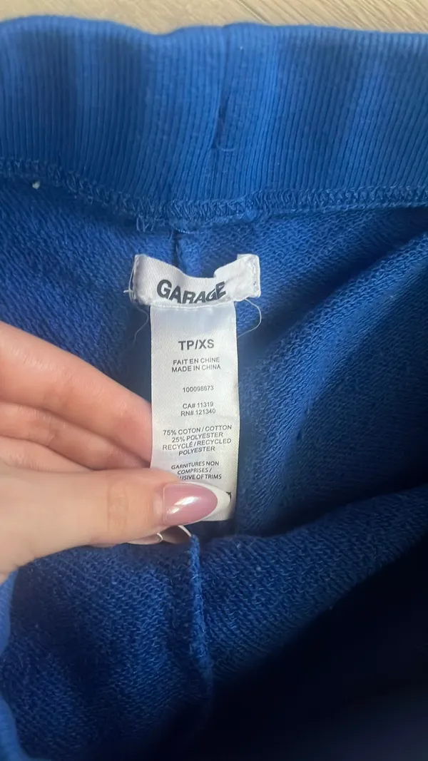 Garage Shorts Electric Blue - Image 2