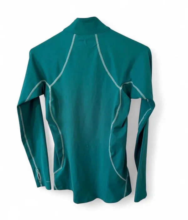 Columbia Pre-owned S/P Women Green 1/4 Zip-up Long Sleeve Active Shirt - Image 2