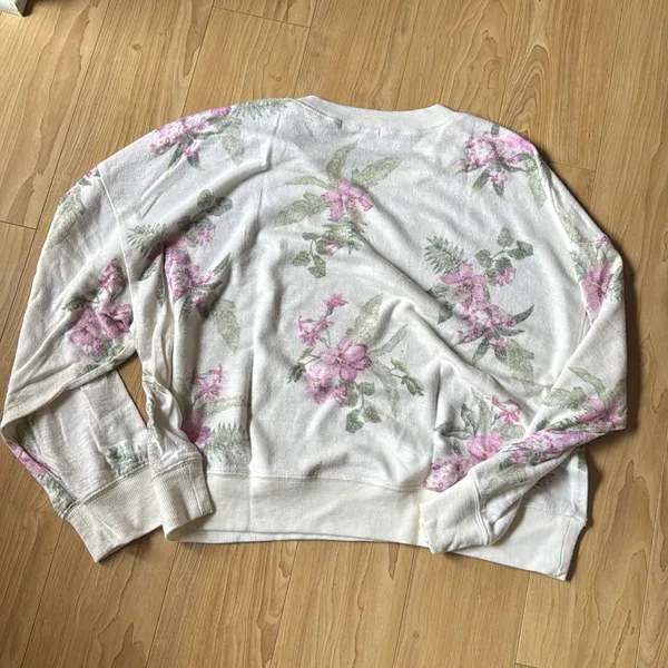 Z Supply Floral Print Sweater - Image 3