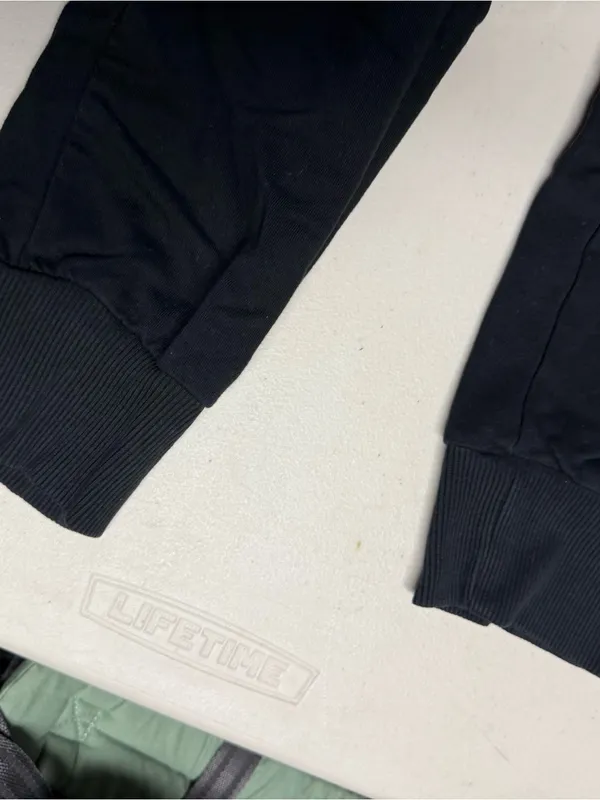 Vintage Nike Women’s Black Pull On Sweatpants Size Small pockets EUC - Image 2