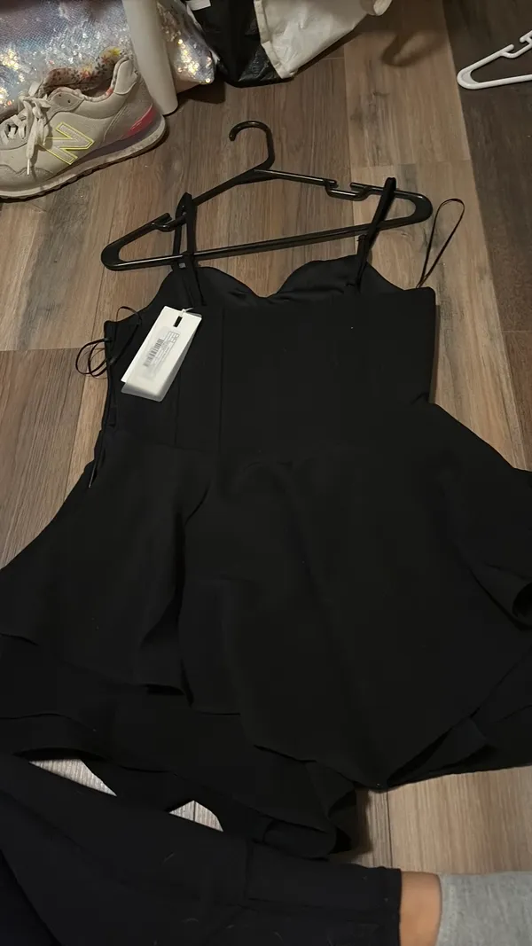 Endless Rose Romper Black - Image 4