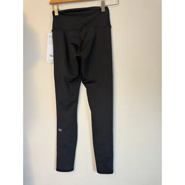 Alo 7/8 High waist Airlift Leggings Black Sz S NWT $134 - Image 14