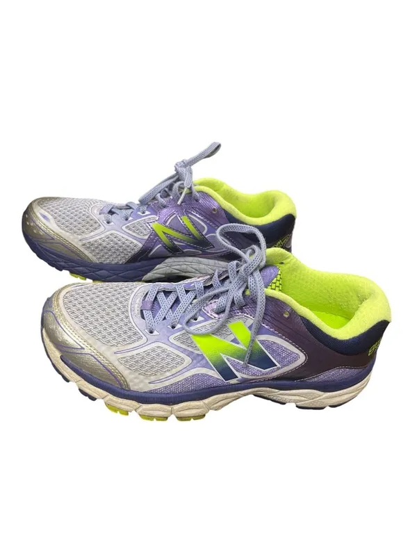 New Balance 9860V6 wms purple low top running casual sneakers sz 8.5 SKU 10501 - Image 4