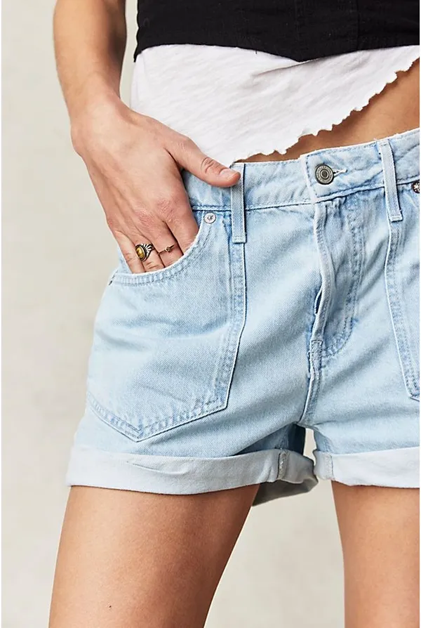 Free People Jean Shorts - Image 2