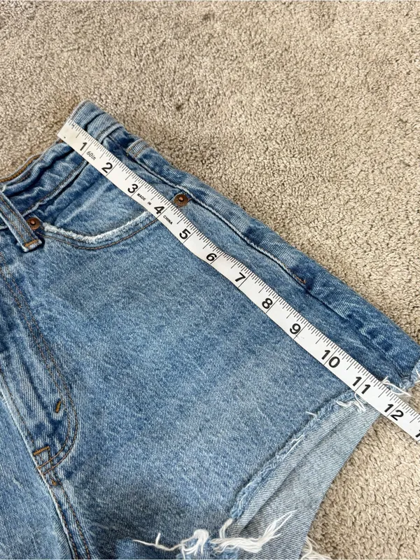 Abercrombie & Fitch Women’s The 90s Relaxed Cutoff Shorts High Rise 24/00 - Image 8