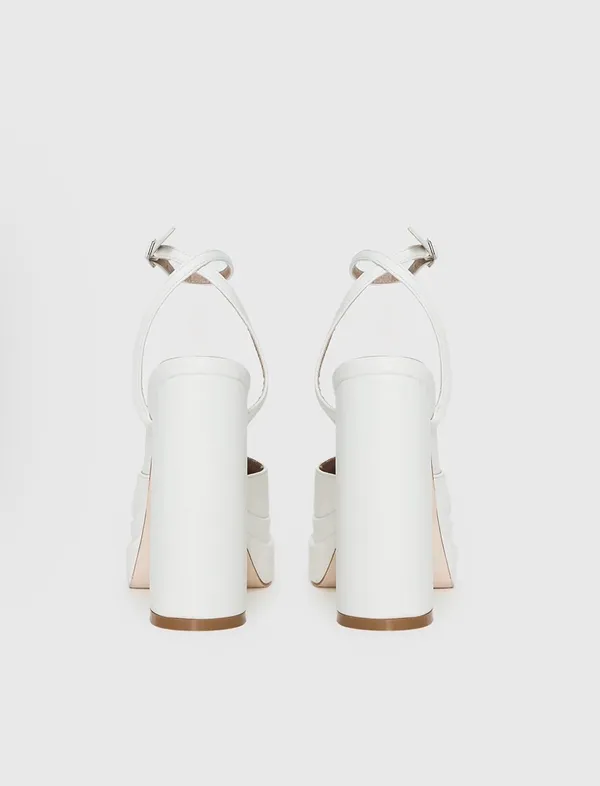 White Princess Polly heels - Image 3