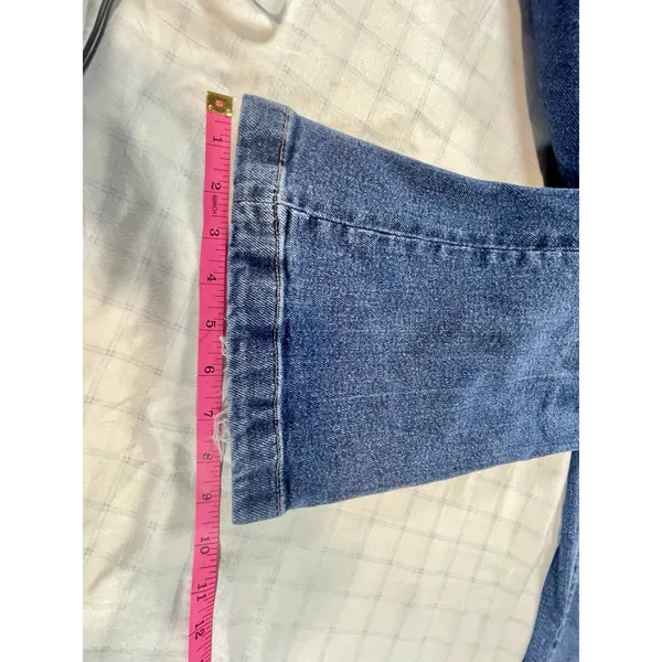 Kensie Jeans Vintage Luxe Distressed Flare/Bell Bottom Jeans - Size 8/29 - Image 4