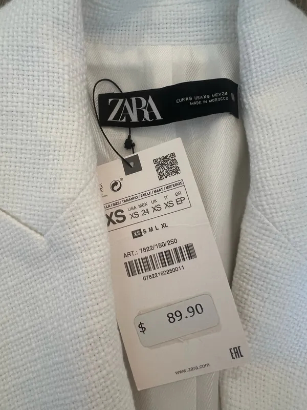 ZARA Tweed Blazer - Image 3