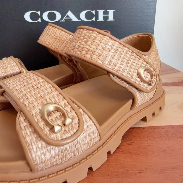 NWT Coach Brynn Sandal size US5 - Image 3