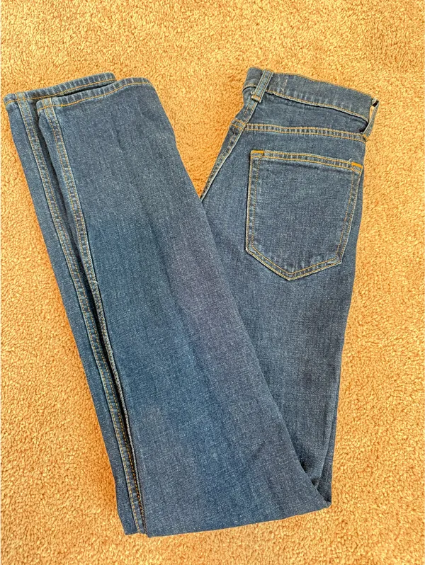 Abercrombie High-Rise Jeans Slim Straight - Image 2