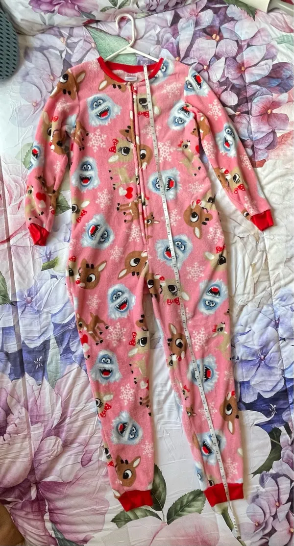 Adolfo Pink Christmas Pijama - Image 8