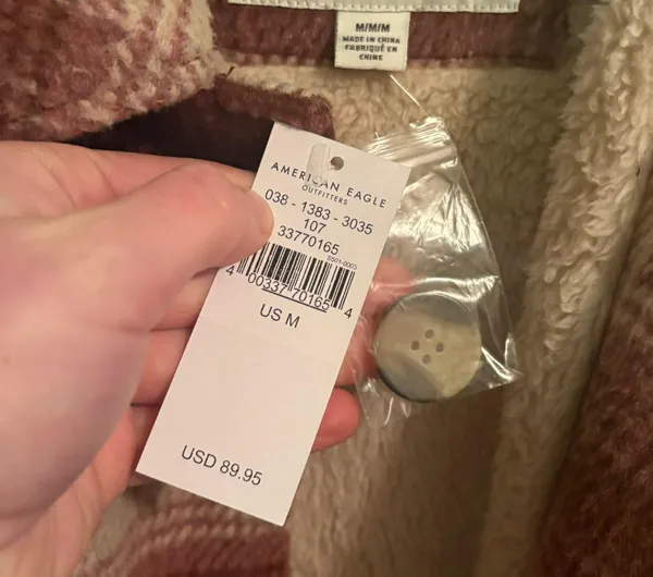 American Eagle Outfitters Button Up Jacket - Image 3