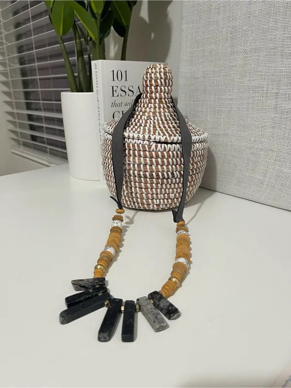 handcrafted necklace similar to twine & twig - Image 2