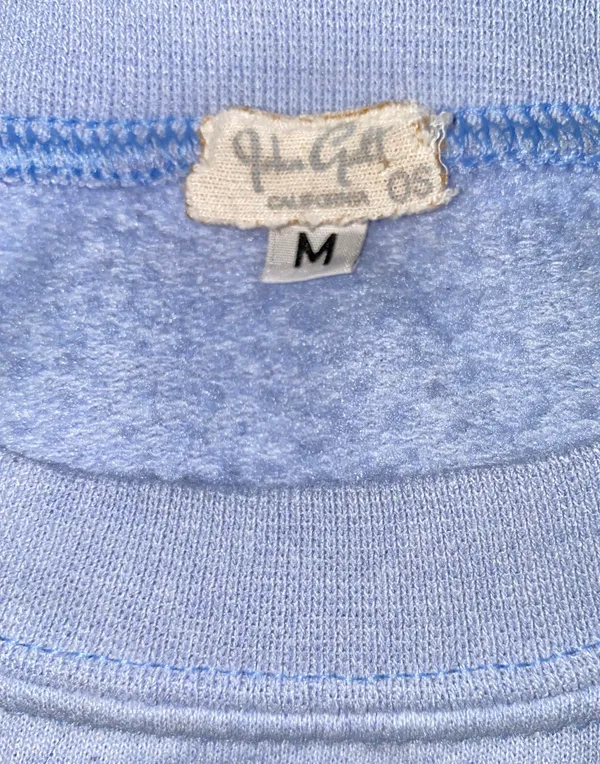 Brandy Melville Erica Light Blue Bear Sweatshirt - Image 5