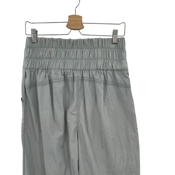 Free‎ People Movement Way Home Joggers Pants Nylon Windbreaker Gray Size Small - Image 8
