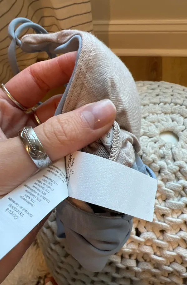 Lululemon Blue Strappy Bra - Image 8