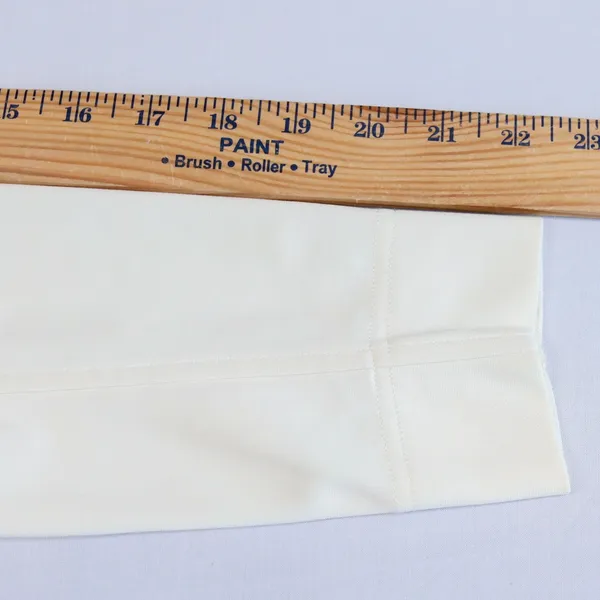 Ralph Lauren Golf Jacket Women M Ivory Full Zip Track Mock Neck Gold Trim Tennis - Image 16
