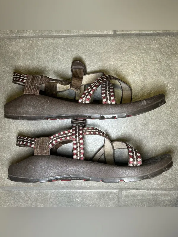 Chaco Brown Adjustable Strappy Outdoor Hiking Sandals Women’s Shoe Size 10 - Image 6