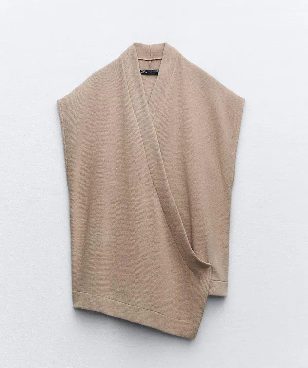 ZARA Double Breasted Vest Top - Image 3