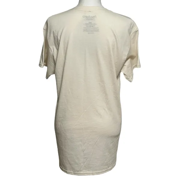 Pink Floyd Cream/Green Cosmic Pyramid Graphic Tshirt NWT - Image 2