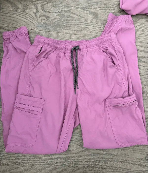 Carhart Pink Jogger Scrub Set - Image 2