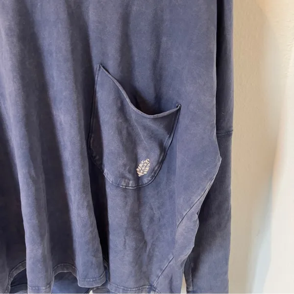 NWOT Free People Hot Shot Hooded Set in Midnight Navy Blue - Image 6