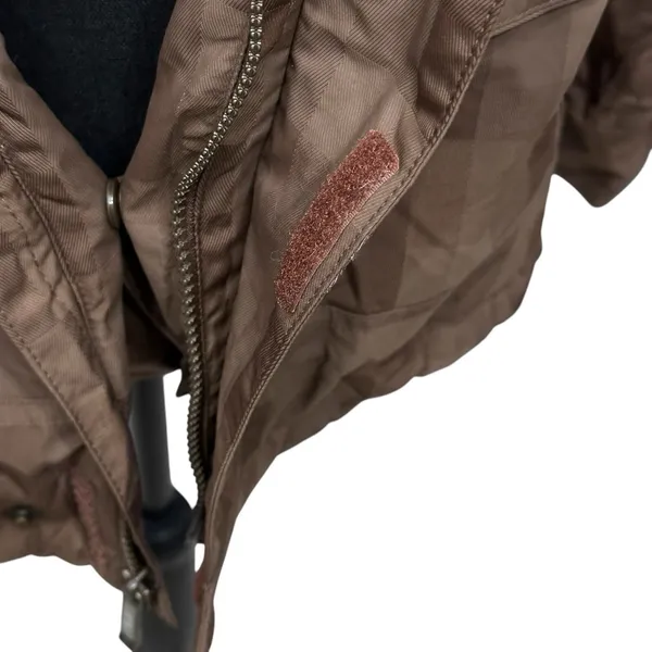 Sims Snowboard Ski Jacket Hood Winter Size Small‎ Brown With Green Lining - Image 11