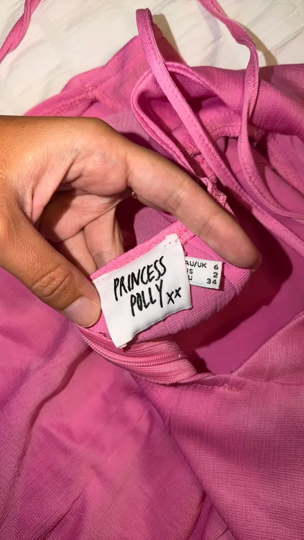 Pink Princess Polly Dress Mini - Image 3